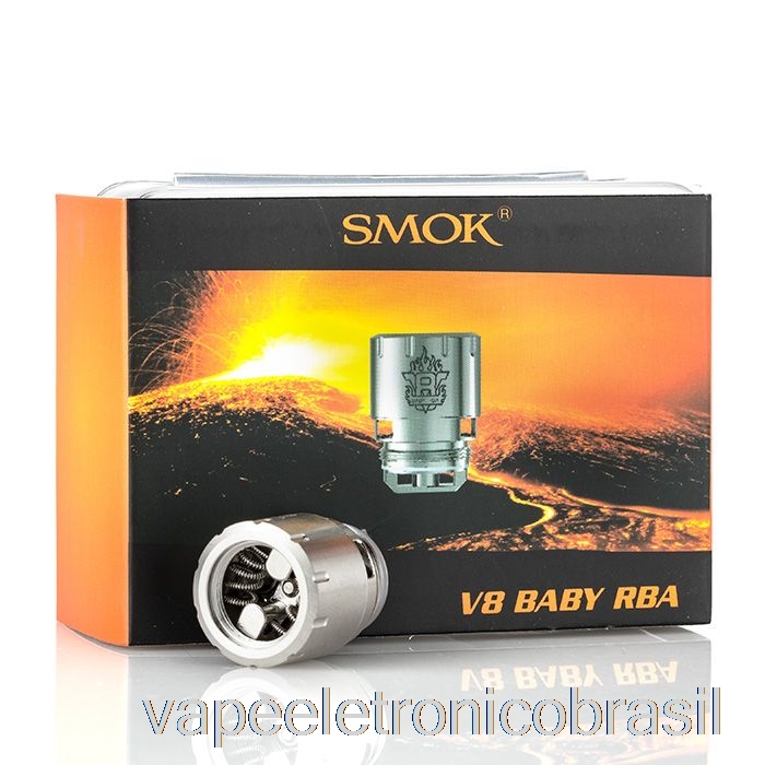 Vape Vaporesso Smok Tfv8 Baby Bobinas De Reposição V8 Baby Rba Kit (pacote Com 1)